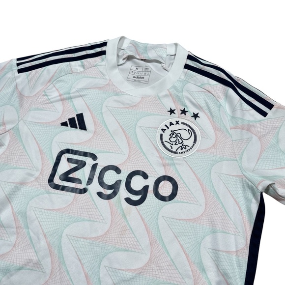 Adidas Ajax Amsterdam 2023 2024 Away Soccer Jersey Mens Medium - Picture 2 of 13